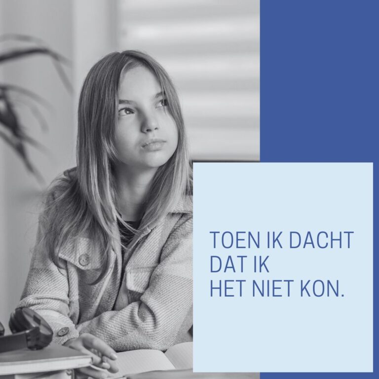 Toen ik dacht dat ik het niet kon | Logomedia