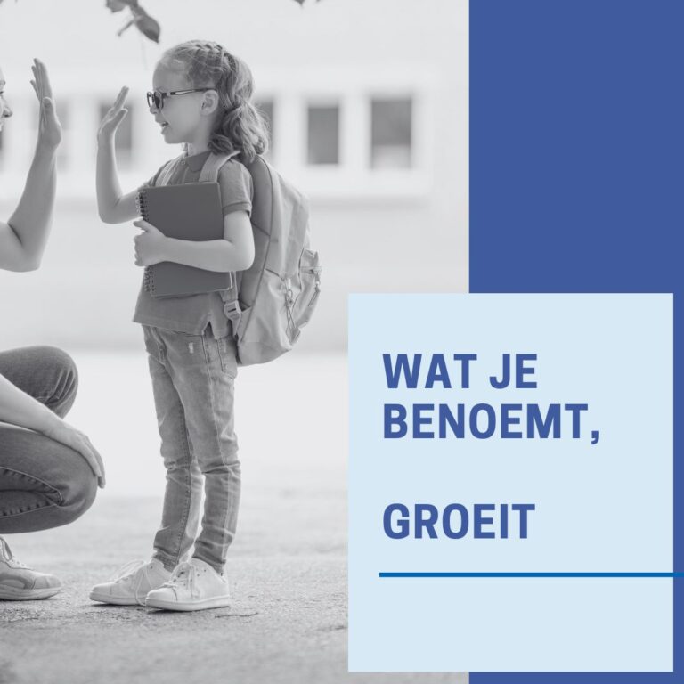 Wat je benoemt groeit | Logomedia